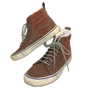 Vans Hana Beaman - Women's Size 7 - Brown Hi-Top Insulated Sneakers - 721454 - Picture 1 of 8
