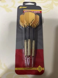 Accudart Darts Steel Tip Darts 16 Gram 3 Count Poly Flights & Shafts D5120 Nip - Picture 1 of 2