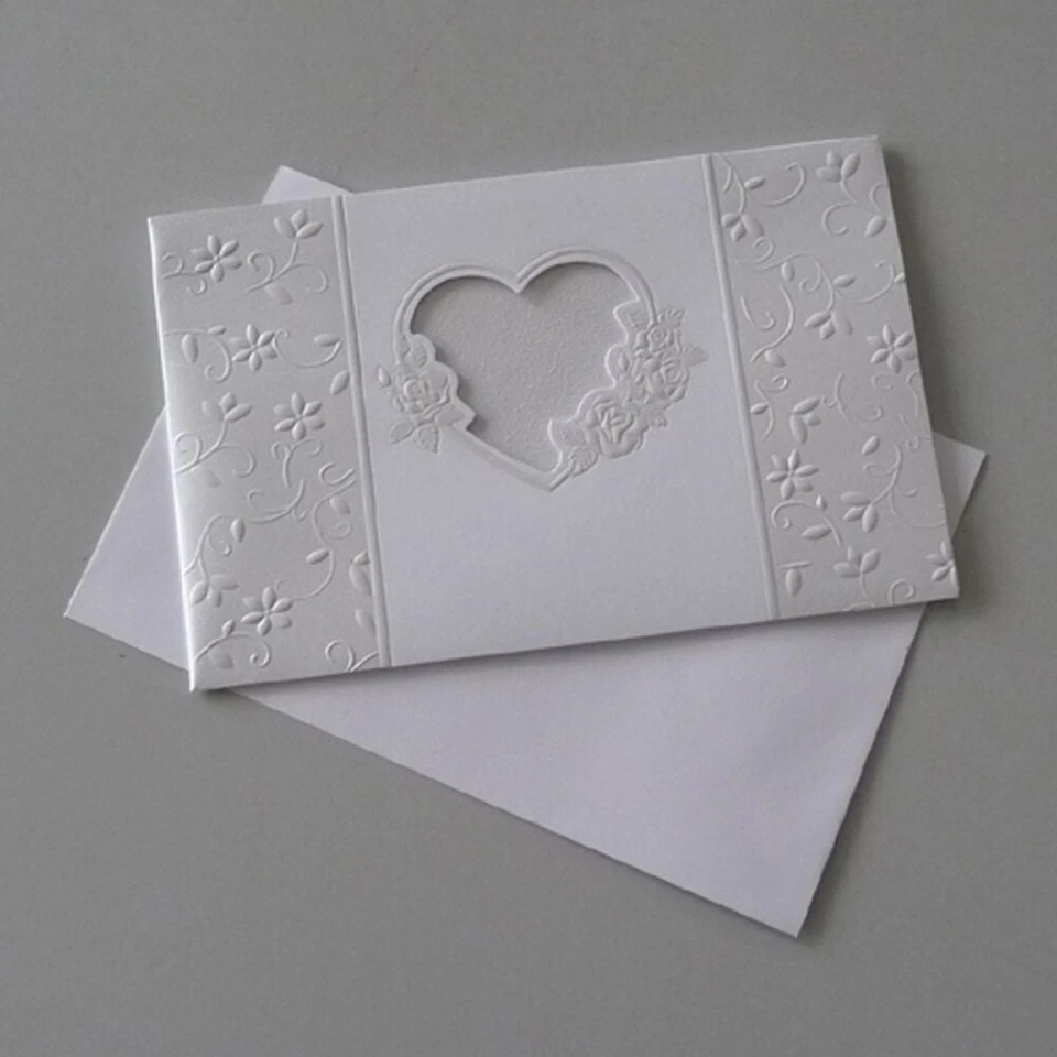 Inviti Ringraziamento Matrimonio Annuncio Save The Date Con Busta 5x #3 - Immagine 1 di 4