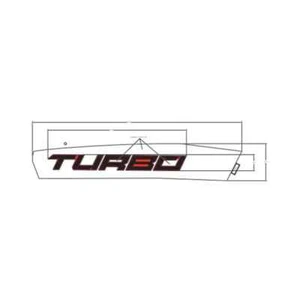 Calcomanía de guardabarros lateral Polaris OEM, delantera, superior, derecha 2020 RZR XP y 4 turbo 7191791 - Imagen 1 de 2