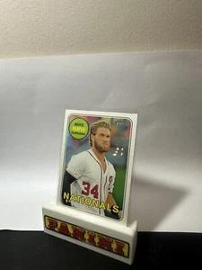 2018 Topps Heritage Bryce Harper Nationals #22 - Picture 1 of 2