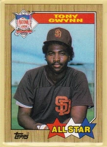 1987 Topps All Star - #599 Tony Gwynn - San Diego Padres - NM+ - Picture 1 of 2