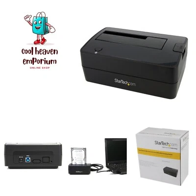 Single Bay USB 3.0 to SATA Hard Drive Docking Station, USB 3.0 5 Gbps Hard Dr... - Image 1 of 4