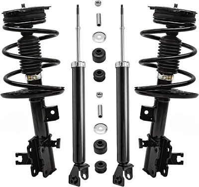 Rear Shocks Absorbers For 2013 - 2018 Nissan Altima Front Struts w/Coil Spring - Imagem 1 de 4