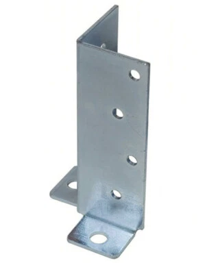 SUPPORTO STAFFA PIASTRA TRAVI IN LEGNO PILASTRI PORTA PILASTRO MM 45X45X130  369 - Immagine 1 di 3