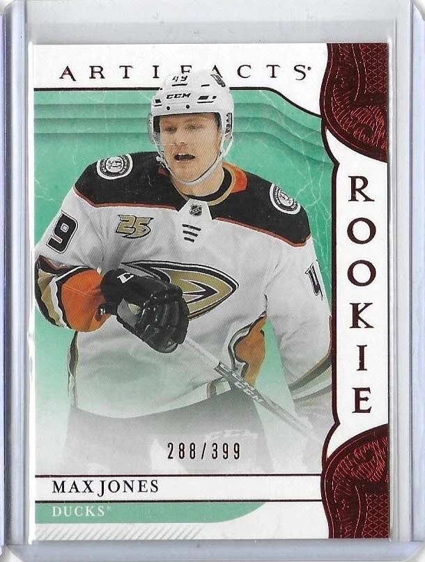 2019-20 Upper Deck Artifacts Rookie Ruby Max Jones #164  288/399 - Image 1 of 1