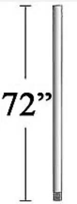 Вентиляторы Minka Aire DR572-CL аксессуар - потолочный вентилятор нижний стержень 72 дюйма уголь - Изображение 1 из 4