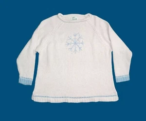 Quacker Factory 2XL Pullover Knit Vintage Sweater Snowflake Sequin Novelty - Picture 1 of 11