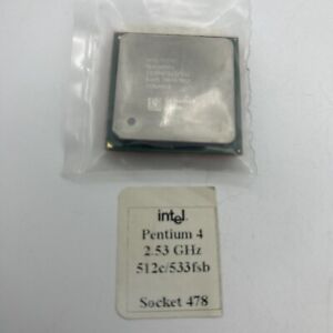 Intel Pentium 4 / 2.53GHz Socket 478 CPU 512c 533FSB SL6PD Tested P4 / 2.5