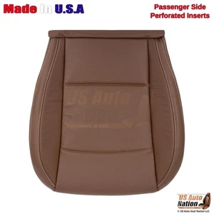 2015-2017 For Subaru Outback Leatherette Passenger Bottom Seat Cover Java Brown - Picture 1 of 7