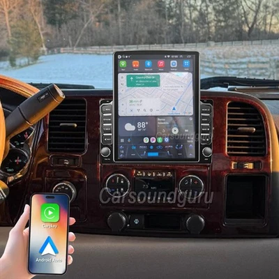 9.7" For 2007-2013 GMC Sierra 1500 2500 Car Radio Stereo Android 15 GPS Navi WIF Foto 1 de 4