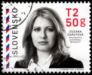 Slovakia 2019 Issue - T2 50g Zuzana Caputova Slovakia President Commemorative - Picture 1 of 1