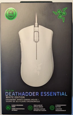 Razer DeathAdder Essential - White Edition - NEU in OVP ! - Bild 1 von 4