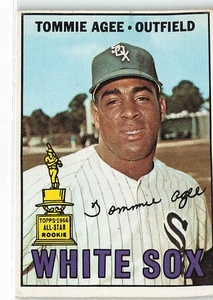 1967 Topps #455 Tommie Agee - Picture 1 of 2