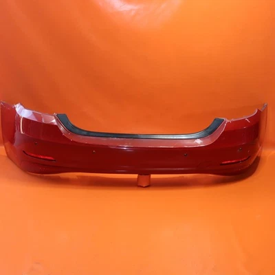 BMW 428 REAR BUMPER 2014 2015 2016 F32 5112 7377998 RED OEM - Image 1 of 4