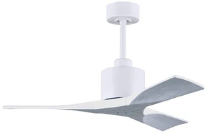 42" Matthews Nan Matte White Outdoor Ceiling Fan with Remote - Picture 1 of 1