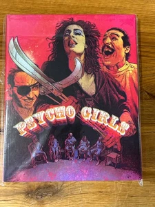 Psycho Girls (Vinegar Syndrome Blu-ray, 1985) w/ Rare Slipcover - Foto 1 di 2
