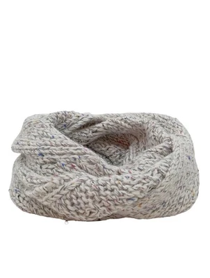 C&A Caperuza Mujeres Bufanda gris claro look casual - Imagen 1 de 4