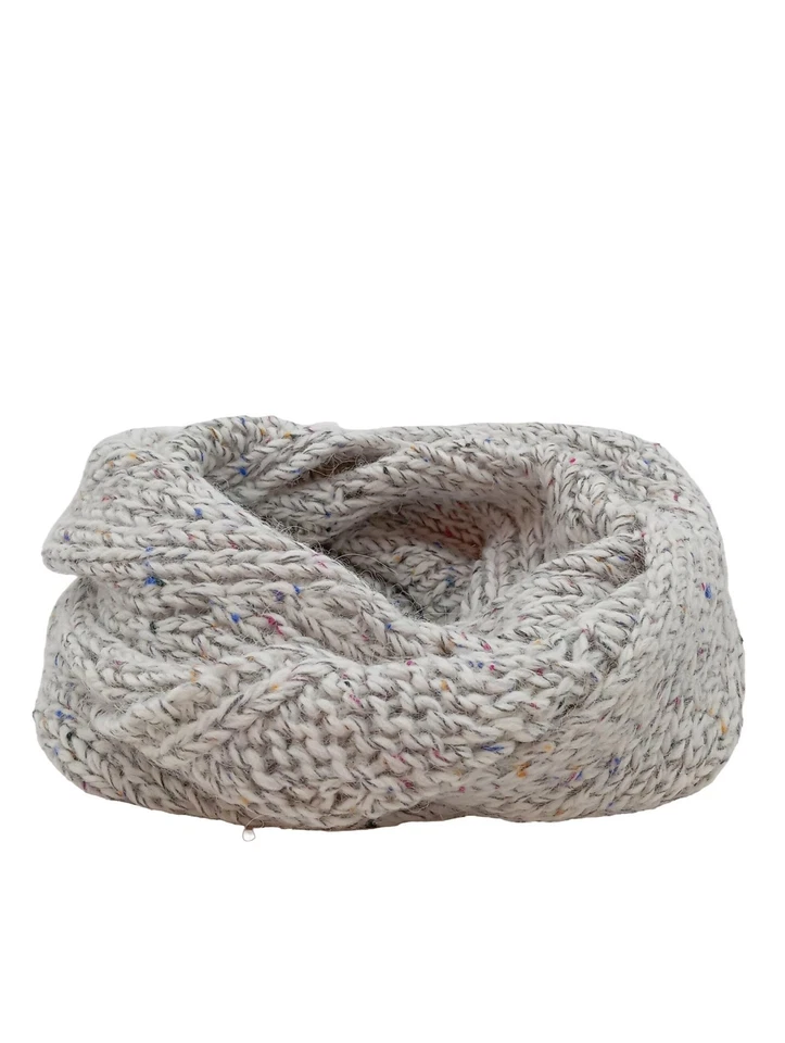 C&A Caperuza Mujeres Bufanda gris claro look casual - Imagen 1 de 4