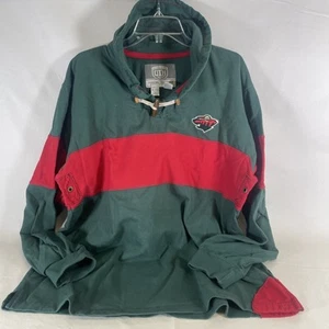 Old Time Hockey Causeway Minnesota Wild Jersey Sudadera con Capucha Hombres XL - Imagen 1 de 10