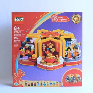 Lego 80108 Seasonal LUNAR NEW YEAR TRADITIONS Chinese Festivals NEW sealed - Picture 1 of 6