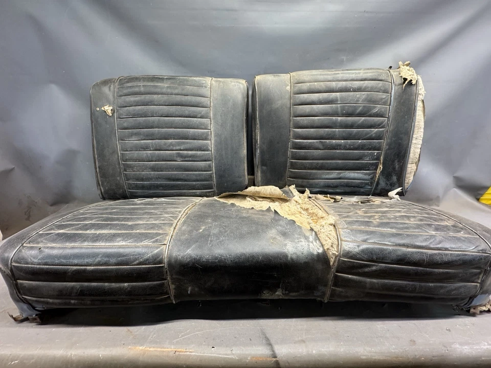 Chevy Belair 1955 1956 1957 asiento de banco delantero dividido Pontiac Star Chief Century Foto 1 de 4