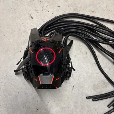 Cyberpunk Gothic Mask Helmet for Adult,Led Mask,Futuristic Punk - Image 1 of 3