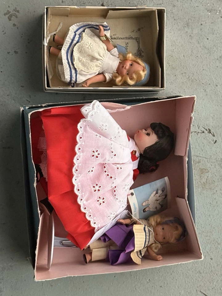 Nancy Ann Storybook Muñeca Bisque Set de 3 Vintage Foto 1 de 1