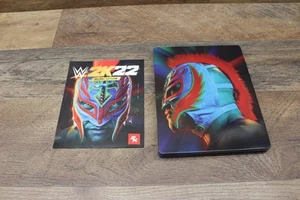 WWE 2K22 Rey Mysterio Edizione Limitata SteelBook Steel Book Case Promo 2K PS4 XB1 - Foto 1 di 10