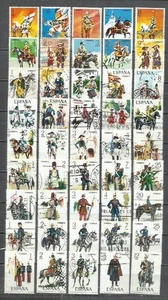 R85A-COLECCION COMPLETA UNIFORMES MILITARES ESPAÑA,LAS 9 SERIES .MILITARIA ,EJER - Imagen 1 de 1