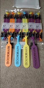 3D Buch Lesezeichen Bookmark Hände Set 4 Stück 4 Farben. - Bild 1 von 8