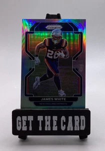 JAMES WHITE 2021 Panini Prizm SILVER #98 PATRIOTS - Picture 1 of 2