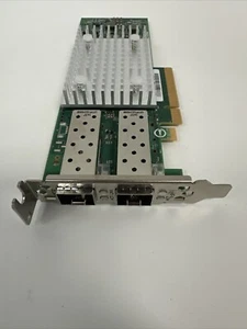Dell QLogic QL45212HLCU-DE Dual Port 25GB PCIe Network LP Card P/N:AH2010406-01 - Picture 1 of 13