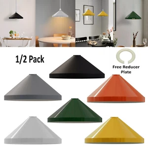 Paralume a sospensione vintage paralume metallo cucina moderno EasyFit paralume - Foto 1 di 44