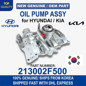 NEW GENUINE OEM Hyundai Kia Oil Pump Assy 213002F500 - Picture 1 of 4