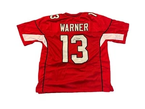 Kurt Warner Signed Arizona Cardinals (Home Red) Jersey JSA - Picture 1 of 4