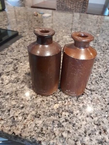 Lovatt Ltd Victorian 2 X INK BOTTLE - Picture 1 of 6