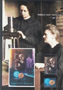 MB361 Sweden Poland Joint Issue2011 Nobel Prize Marie Curie Scott 2672 - Picture 1 of 1