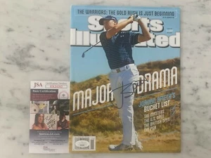 JORDAN SPIETH Signed SPORTS ILLUSTRATED No Label SI Auto JSA COA Ryder Cup - Picture 1 of 4