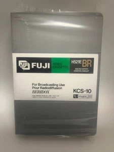 2 New Top Quality Vintage FUJI VIDEO CASSETTE, H521E BR KCS-10 FREE SHIPPING - Picture 1 of 1