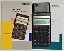 New ListingVintage Hp 17Bii Business Financial Calculator w/ Case and Manual Tested