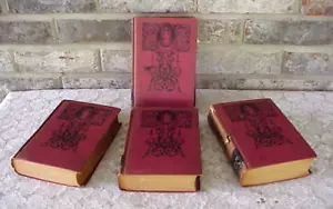 William Shakespear Books Hardcover The Queen Edition 1885 Four Volumes Antique - Picture 1 of 21
