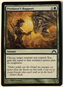 MTG Predator's Rapport Gatecrash 129 normal häufig - Bild 1 von 1