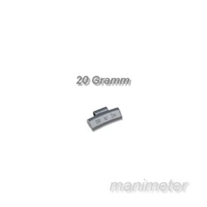 25 x 20g Zn Auswuchtgewichte, Schlaggewichte, Alu - Bild 1 von 1
