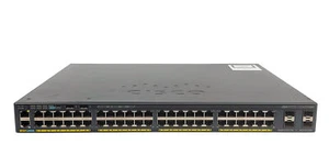 Cisco WS-C2960X-48FPS-L 48 Port Gigabit Switch PoE+ - Photo 1/1
