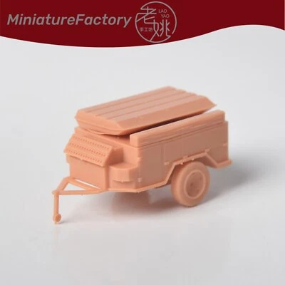 SSMODEL 1:76 OO Gauge Camping Trailer Warehouse Dock Transportation - Image 1 of 4