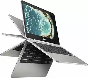 Asus Chromebook C302C Flip 12.5" TouchScreen m3-6y30 0.9Ghz 8GB 32GB Wi-Fi BT - Picture 1 of 11