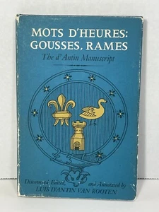 MOTS D’HEURES GOUSSES, RAMES: d’Antin Manuscript By Luis D’Antin Van Rooten ‘67 - Picture 1 of 8