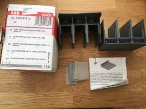 ABB 1SDA051419R1 Hochklemmenabdeckungen dreipolig T3 2 STCK. - Bild 1 von 7