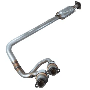 For 2004-2006 Jeep Wrangler 4.0L Catalytic Converter Exhaust Y-Pipe Kit EPA - Picture 1 of 8